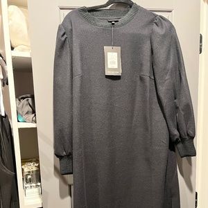 Black sweater dress NWT size M